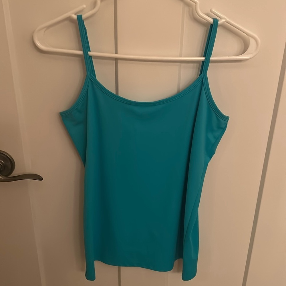 Clear Sky Turquoise Tank Top, Size S
